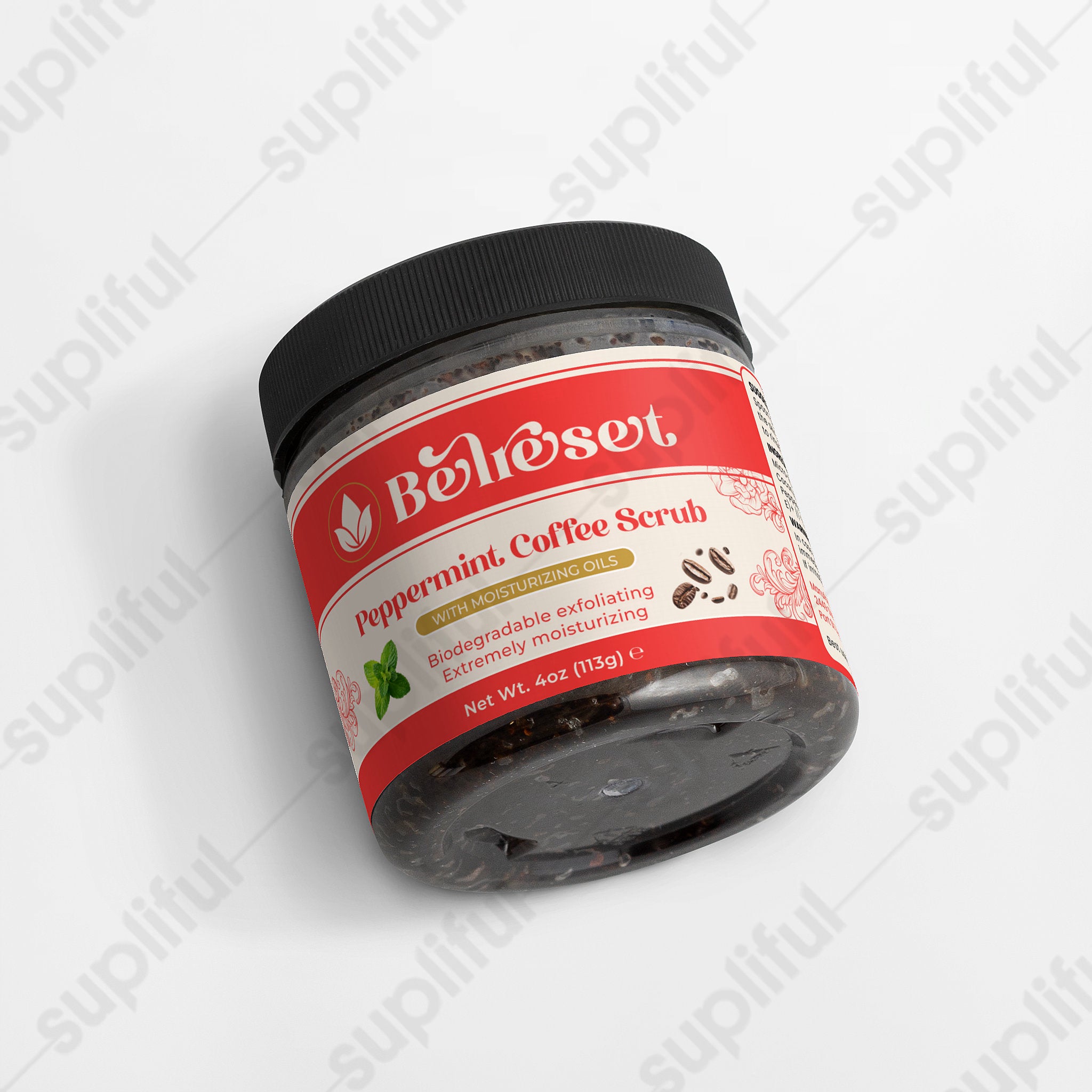 Peppermint Coffee Scrub